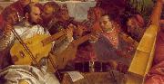 VERONESE (Paolo Caliari) The Marriage at Cana (detail) we oil painting reproduction